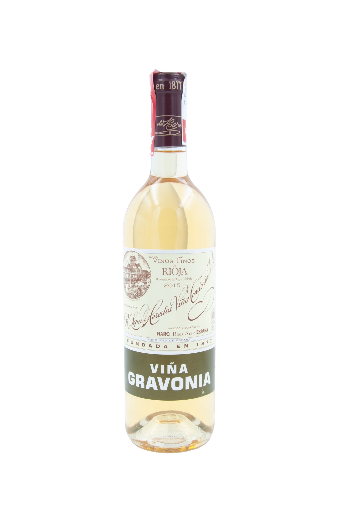 Viña Gravonia Crianza Blanco 2015