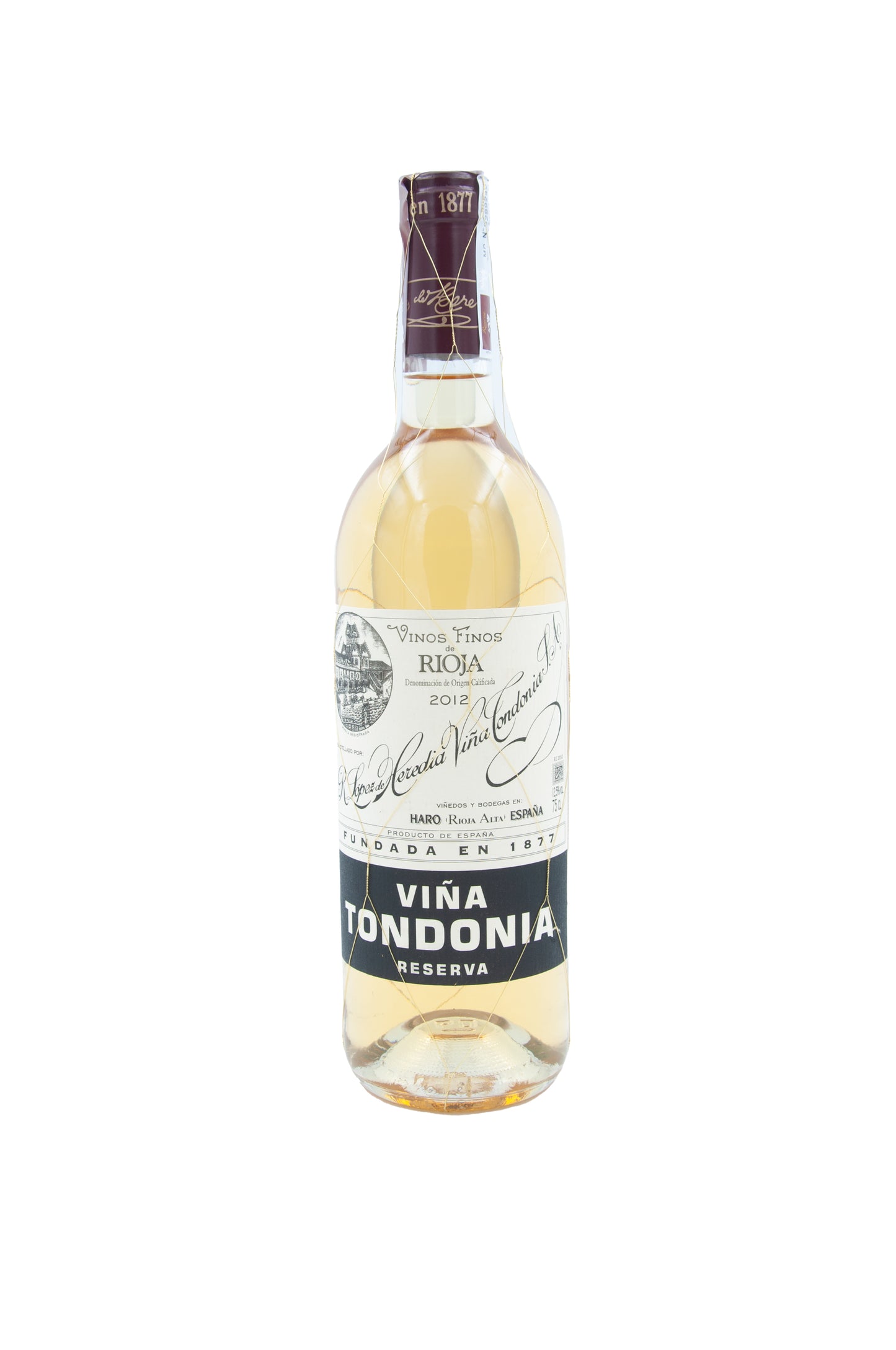 Viña Tondonia Reserva Blanco 2012