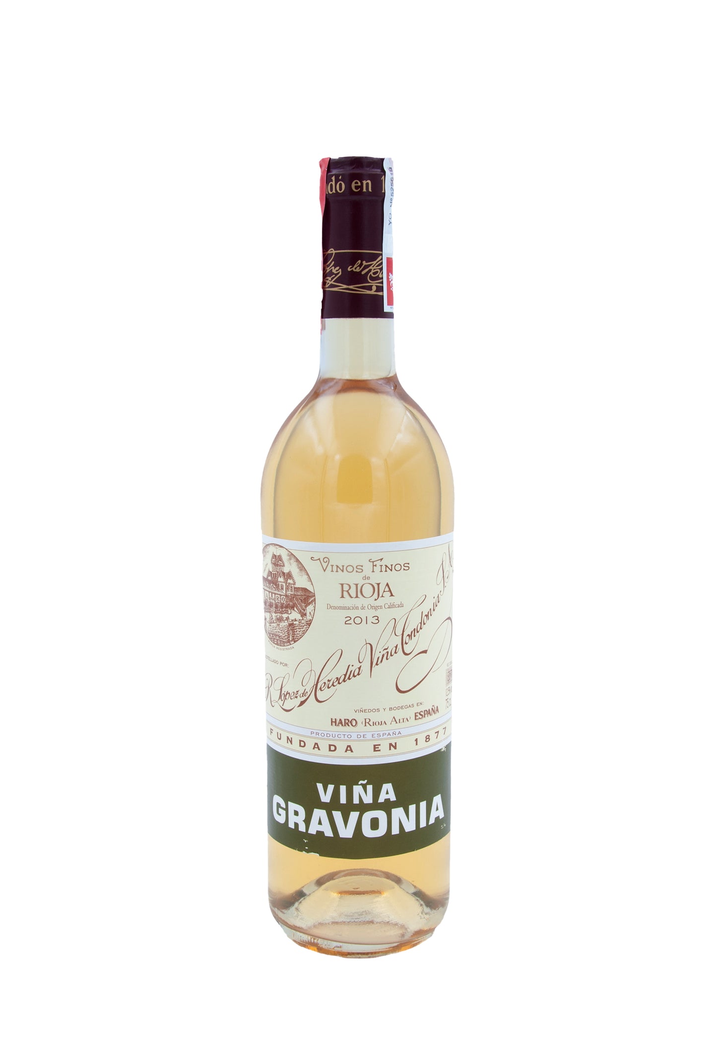 Viña Gravonia Crianza Blanco 2013