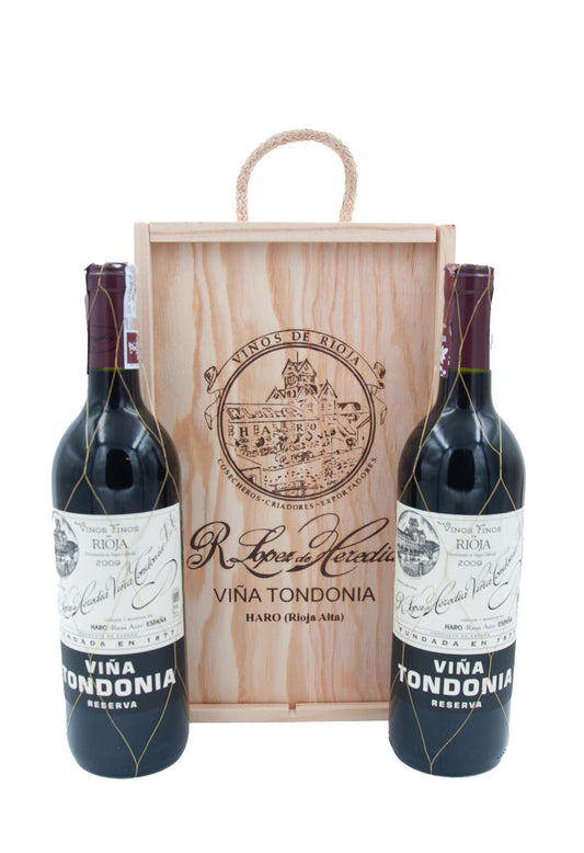 Viña Tondonia Reserva Tinto 2009 Estuche de Madera 2 botellas